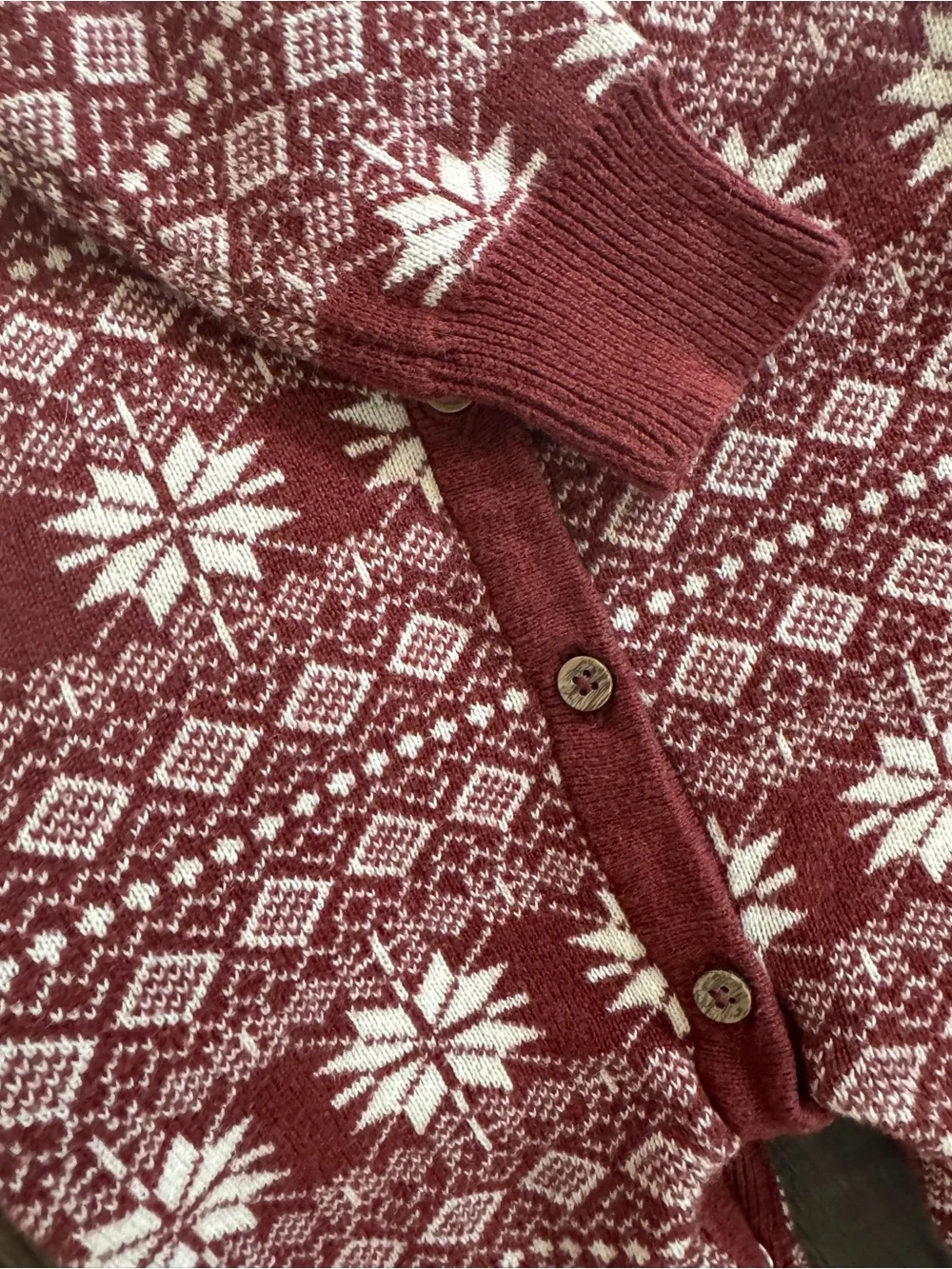 Kate Quinn Winter Snowflake Knit One-Piece